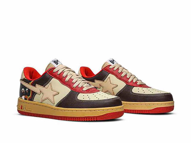 Bape Kanye West x Bapesta FS-001 Low 'College Dropout' - view 3