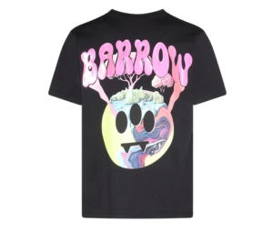 Buy Barrow Cotton T-Shirt Black Multicolour at Sasom – Authentic and Ready to Ship
