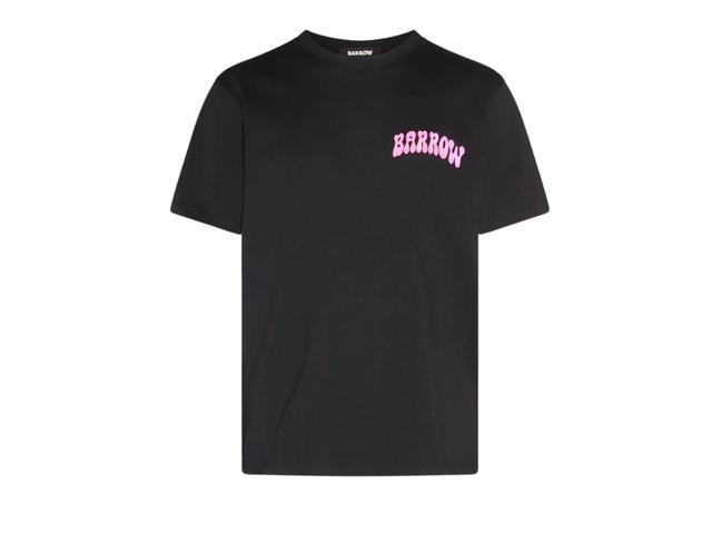 Barrow Barrow Cotton T-Shirt Black Multicolour - view 2