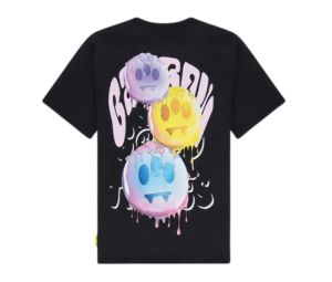 Buy Barrow Jersey T-Shirt With Tridimensional Glossy Print Nero-Black at Sasom – Authentic and Ready to Ship