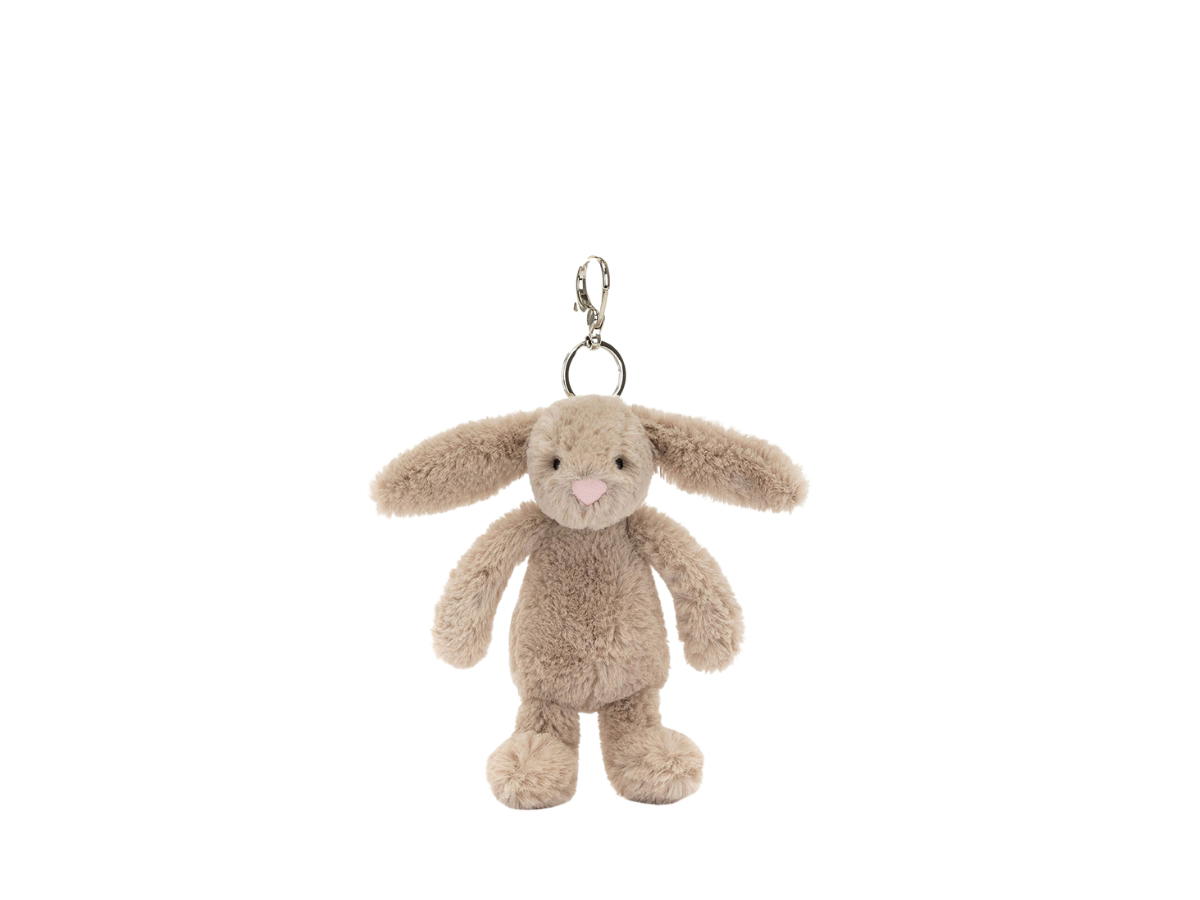 Buy Jellycat Bashful Beige Bunny Bag Charm at Sasom – Authentic and Ready to Ship