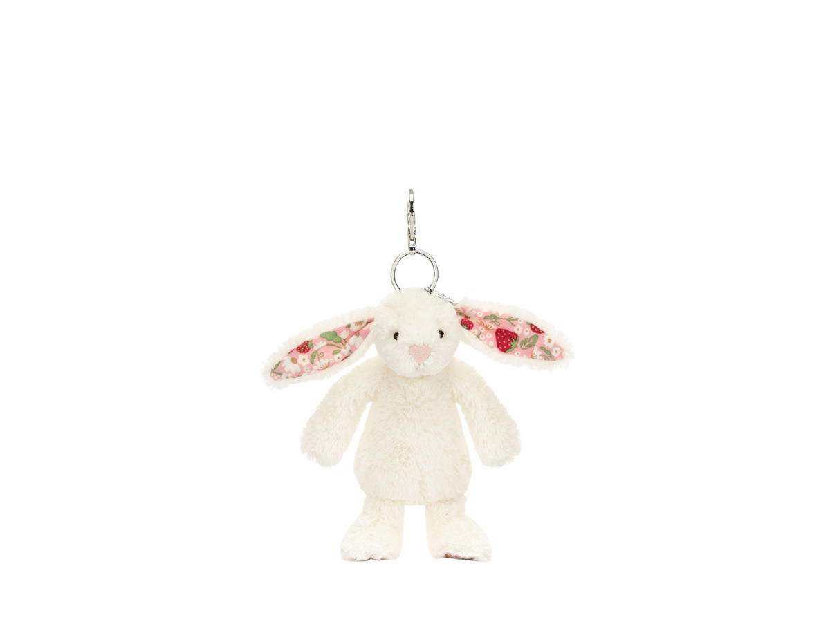 Buy Jellycat Blossom Cream Bunny Berry Bag Charm at Sasom – Authentic and Ready to Ship