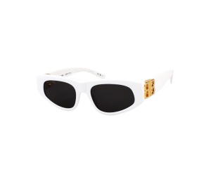 Buy Balenciaga BB0095S-012-53 In White Acetate Frame With Grey Lenses0 at Sasom – Authentic and Ready to Ship