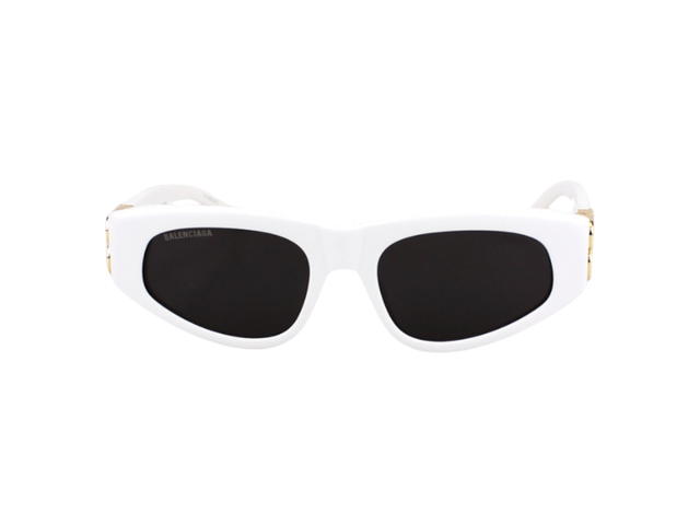 Balenciaga Balenciaga BB0095S-012-53 In White Acetate Frame With Grey Lenses0 - view 2