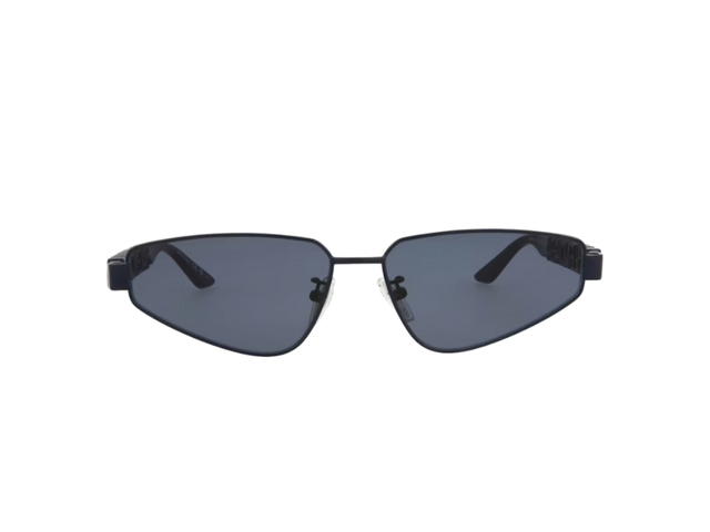 Balenciaga Balenciaga Cat Eye-Frame Metal Sunglasses Blue - view 2