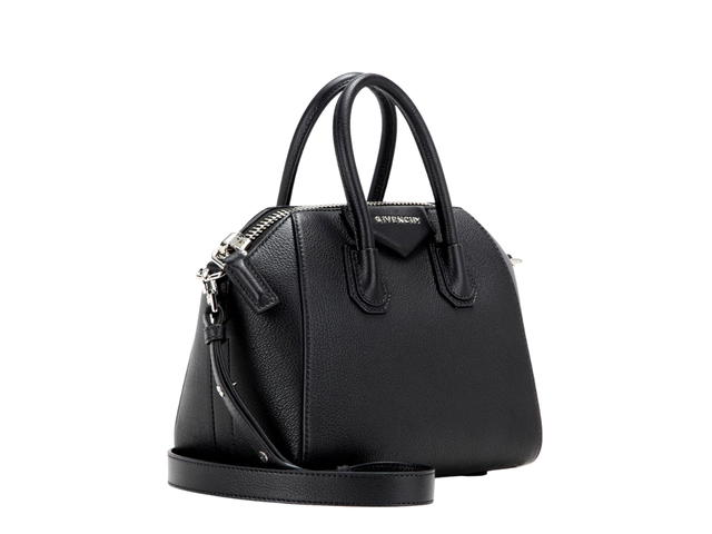 Givenchy Givenchy Mini Antigona Bag In Grained Leather Black - view 2