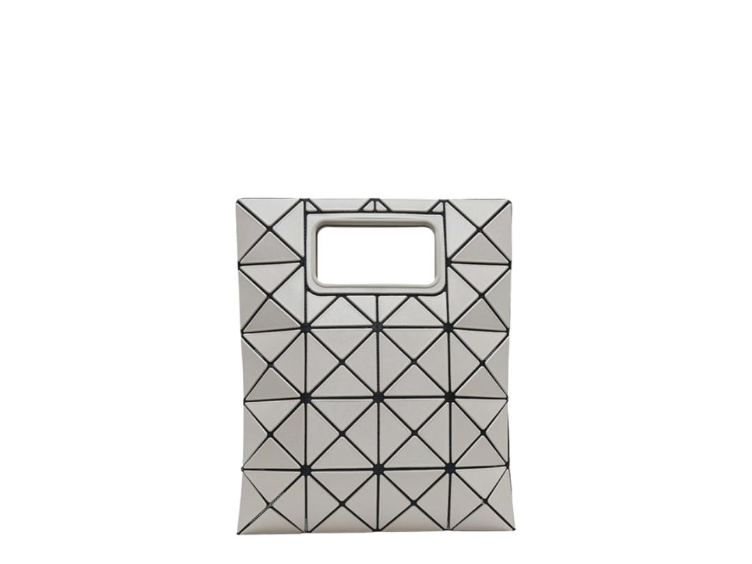 Issey Miyake Issey Miyake Boca Matte Handbag Gray Beige