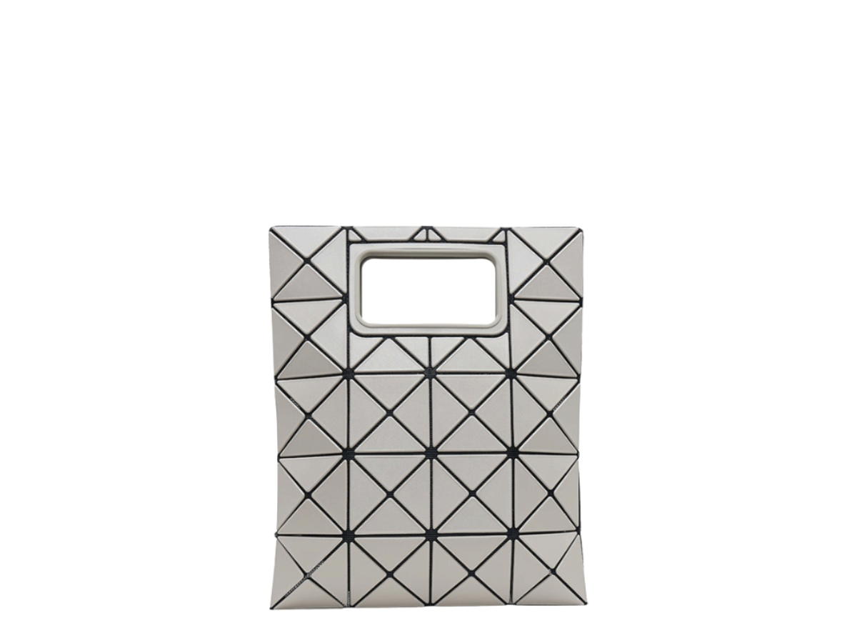 Issey Miyake Issey Miyake Boca Matte Handbag Gray Beige