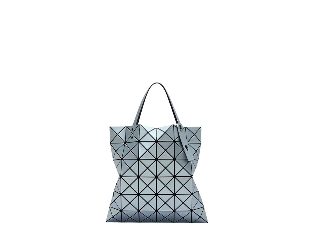 Issey Miyake Bao Bao Issey Miyake Lucent Metallic Tote Light Blue