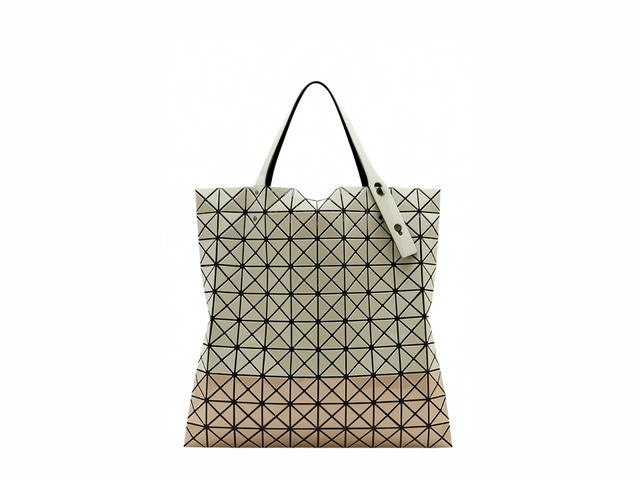 Issey Miyake Bao Bao Issey Miyake Prism Bi Tote Bag Light Beige - view 1