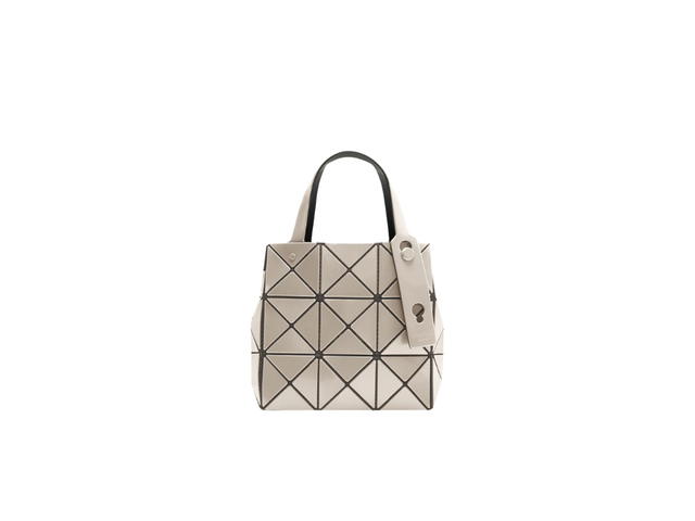 Issey Miyake Bao Bao Issey Miyake Carat Handbag Small White Beige - view 1