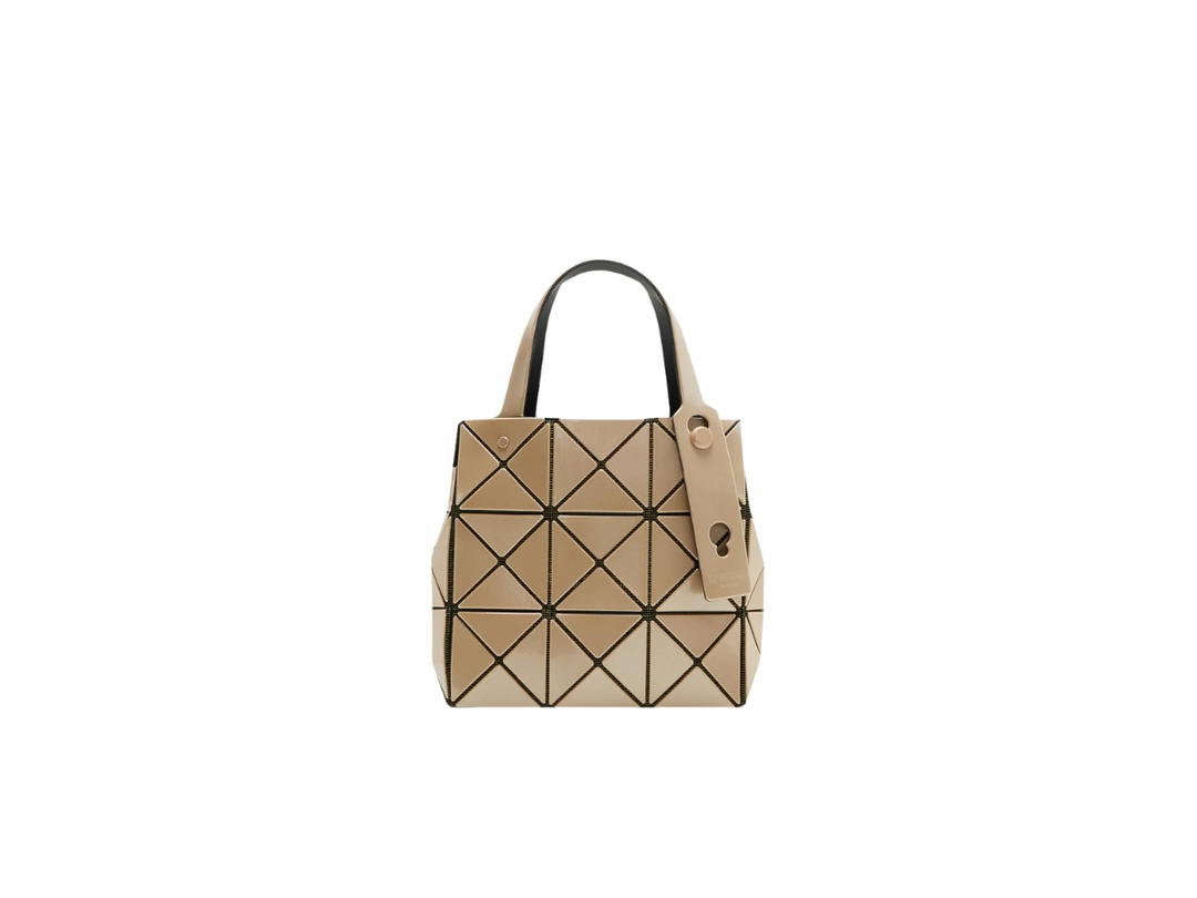 Issey Miyake Bao Bao Issey Miyake  Carat Handbag Yellow Beige