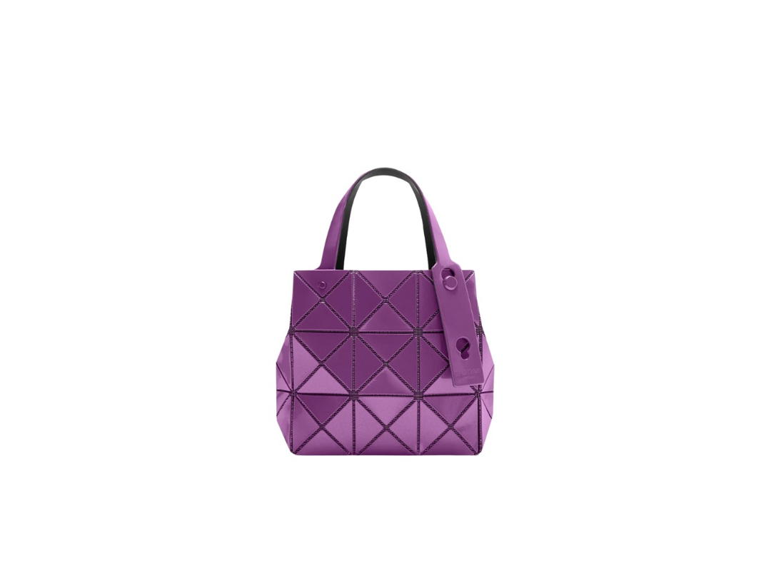 Issey Miyake Bao Bao Issey Miyake Carat Handbag Small Purple