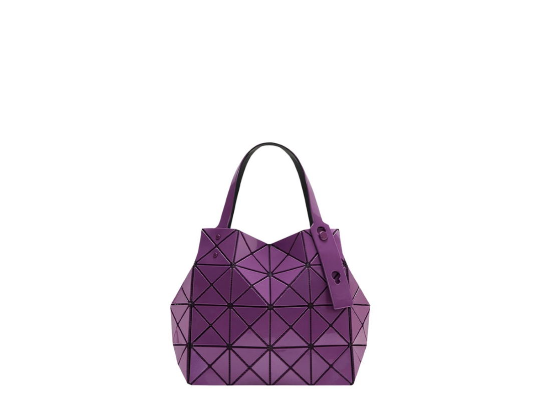 Issey Miyake Bao Bao Issey Miyake Carat Handbag Large Purple