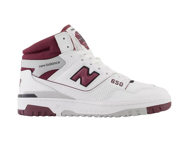 New Balance New Balance 650R White Burgundy - view 1
