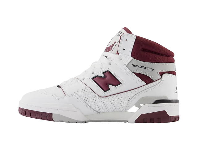 New Balance New Balance 650R White Burgundy - view 2