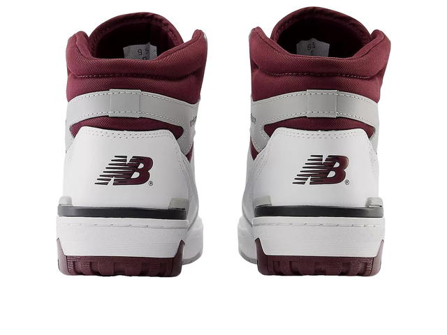 New Balance New Balance 650R White Burgundy - view 4
