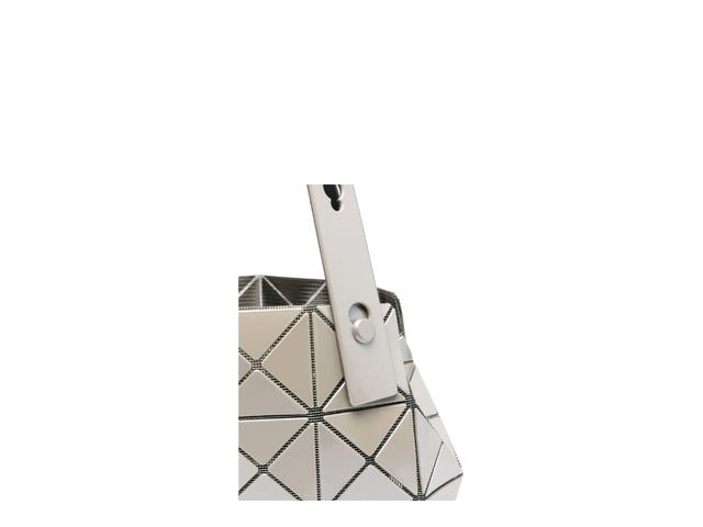 Issey Miyake Baobao Issey Miyake Glossy Geometric Panel Tote Bag Grey - view 4