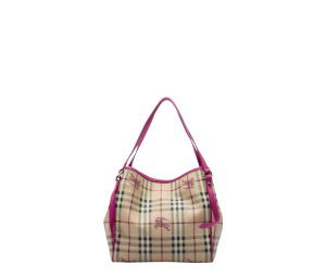 Buy Burberry Small Haymarket Check Canterbury Tote Bag Brown at Sasom – Authentic and Ready to Ship
