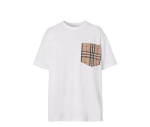 Buy Burberry Vintage Check Pocket T-shirt White at Sasom – Authentic and Ready to Ship