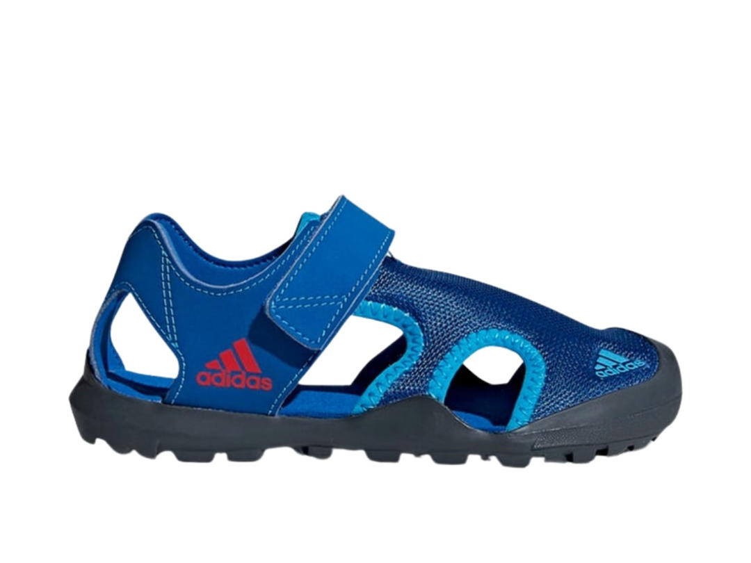 adidas adidas Captain Toey K Anti-Slip Wear-Resistant Sandal Blue Kids