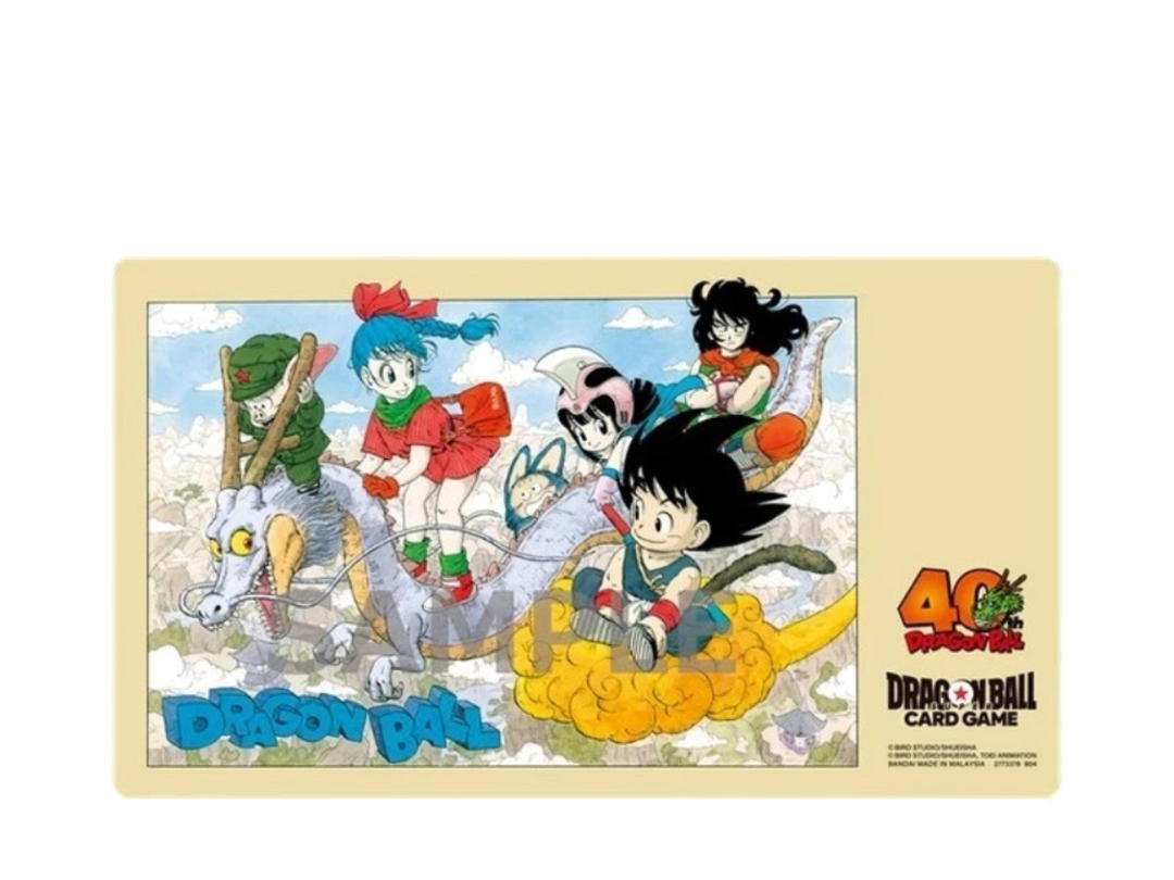Bandai Bandai Dragon Ball Card Game Playmat 40th Anniversary