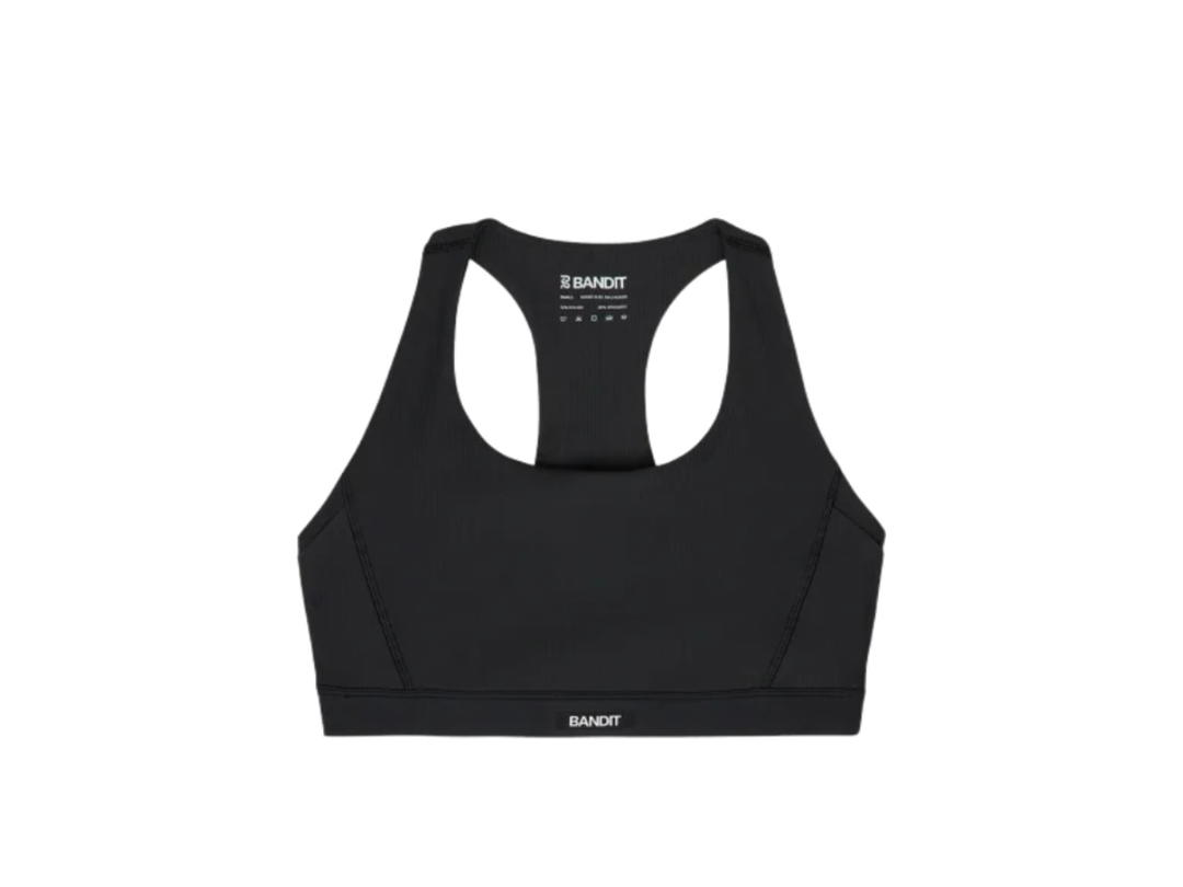 Bandit Running Bandit Running Cadence Scoop Neck Run Bra Black (W)