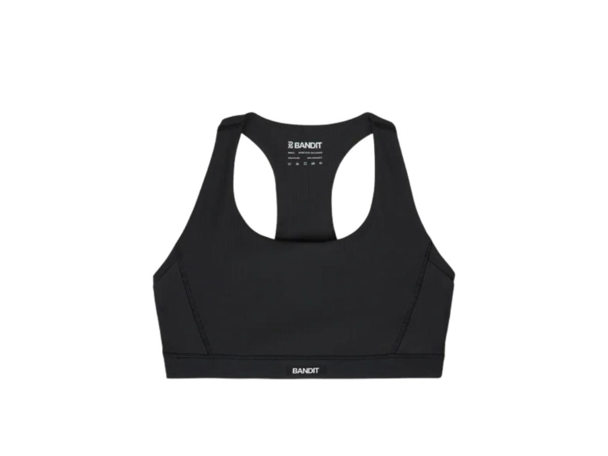Bandit Running Bandit Running Cadence Scoop Neck Run Bra Black (W)