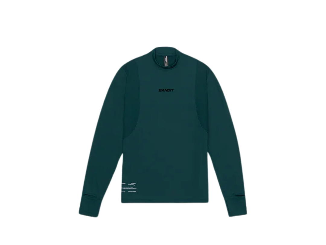 Bandit Running Bandit Running AuraGrid Mockneck Long Sleeve Storm