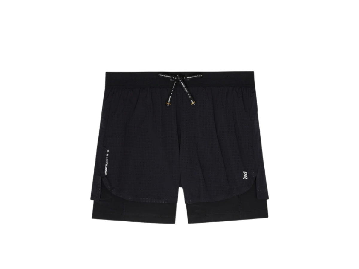 Bandit Running Bandit Running Vento 2-In-1 Run Short Black