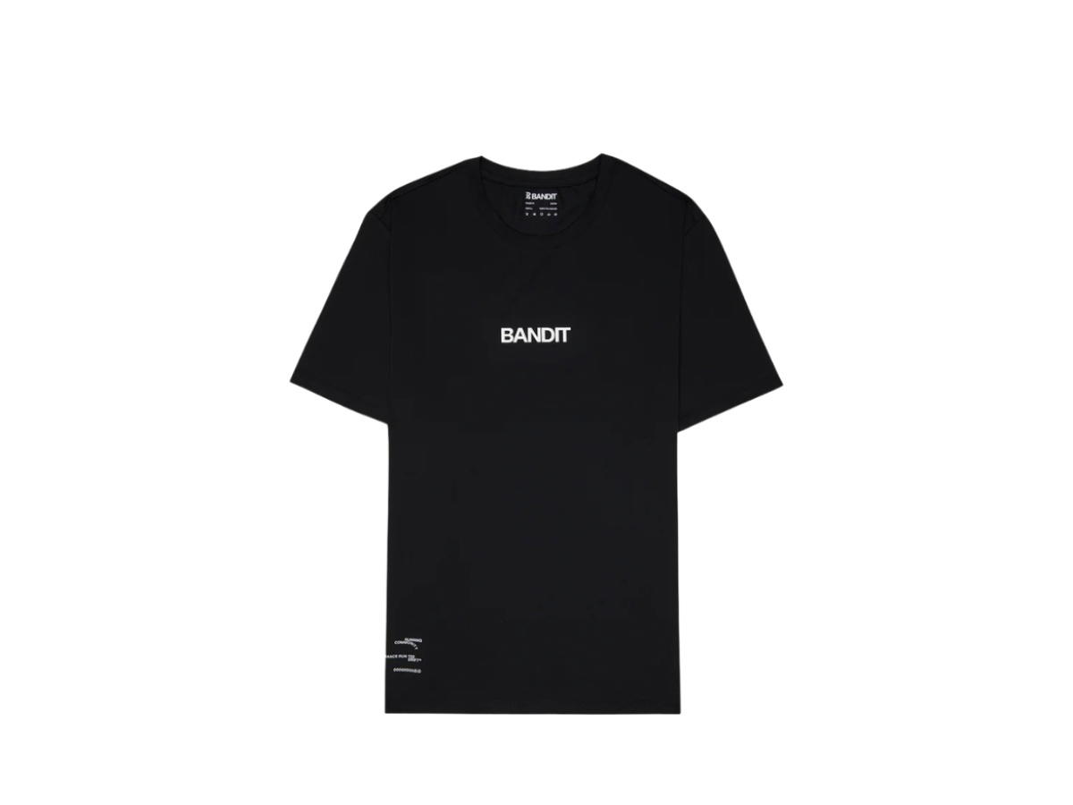 Bandit Running Bandit Running Drift Performance Training Tee Black