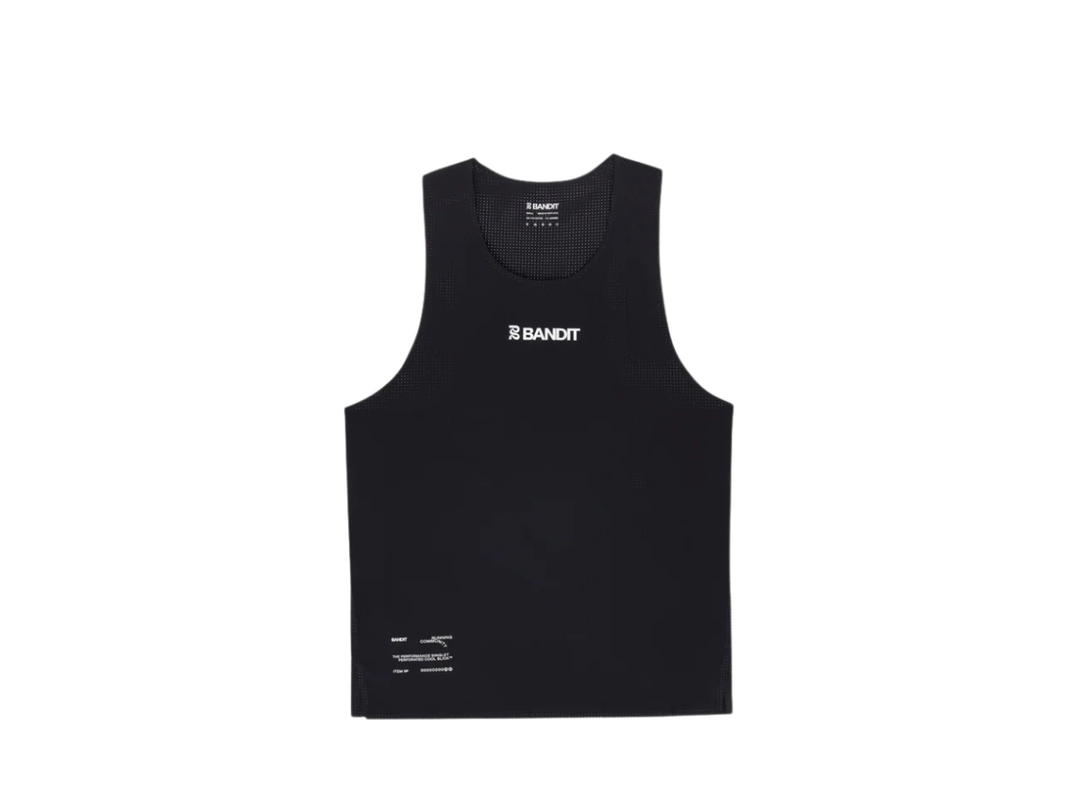 Bandit Running Bandit Running Vento Performance Singlet Black
