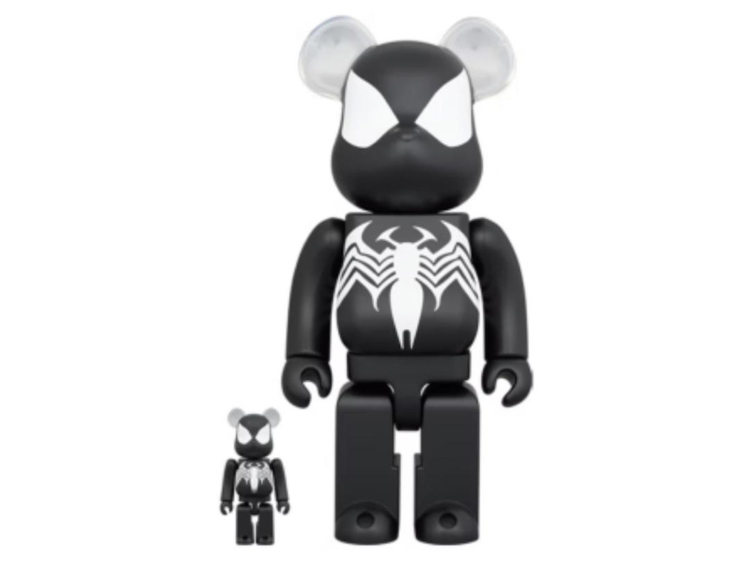 Medicom Toy BE@RBRICK Spider-Man Black Costume 400% + 100%