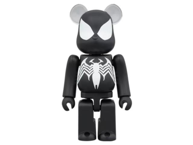 Medicom Toy BE@RBRICK Spider-Man Black Costume 400% + 100% - view 2