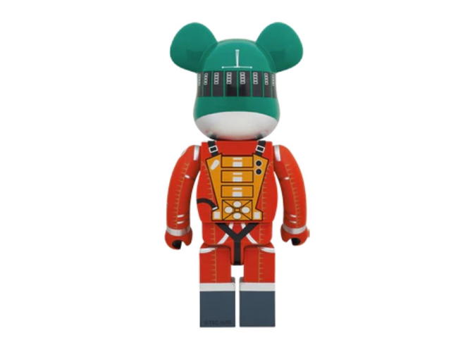 Medicom Toy BE@RBRICK 2001: A Space Odyssey [Orange Space Suit & Green Helmet] 1000% - view 2