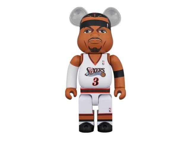Medicom Toy BE@RBRICK Allen Iverson (Philadelphia 76ers) 400% + 100% - view 2