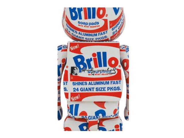 Medicom Toy BE@RBRICK ANDY WARHOL "Brillo" 1000% - view 2