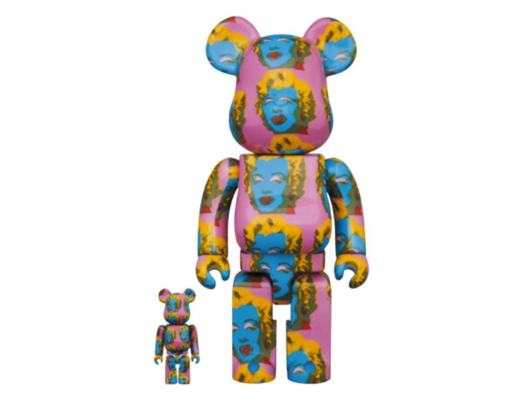 Medicom Toy BE@RBRICK Andy Warhol Marilyn Monroe #2 400％+100％