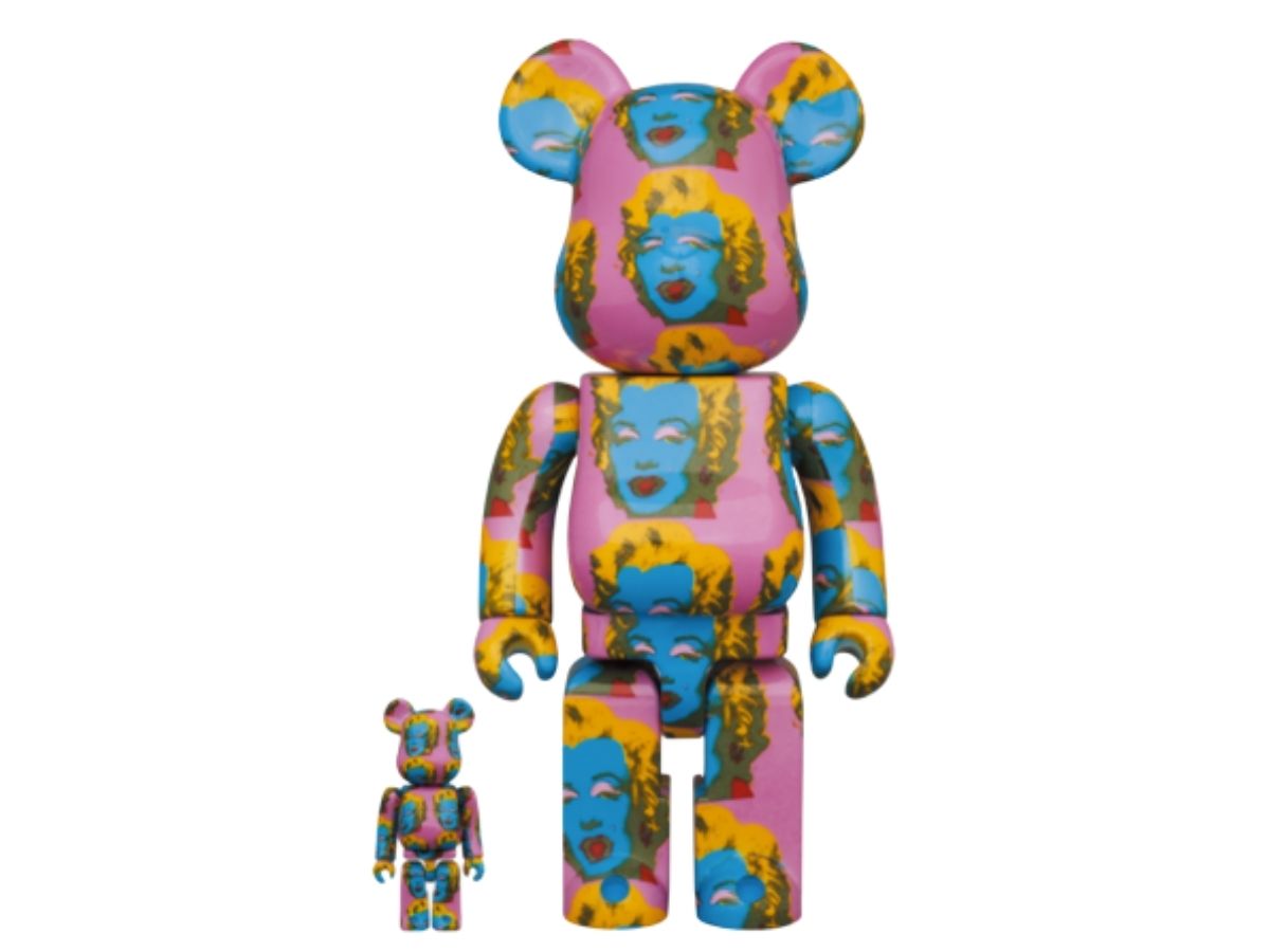 Medicom Toy BE@RBRICK Andy Warhol Marilyn Monroe #2 400％+100％