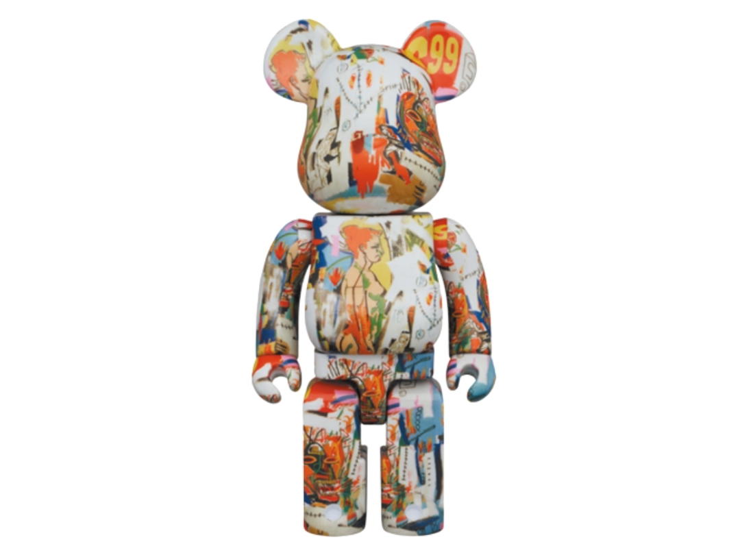 Medicom Toy BE@RBRICK Andy Warhol x Jean-Michel Basquiat #4 1000%