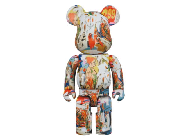 Medicom Toy BE@RBRICK Andy Warhol x Jean-Michel Basquiat #4 1000% - view 1