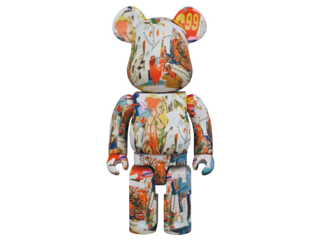 Medicom Toy BE@RBRICK Andy Warhol x Jean-Michel Basquiat #4 400%