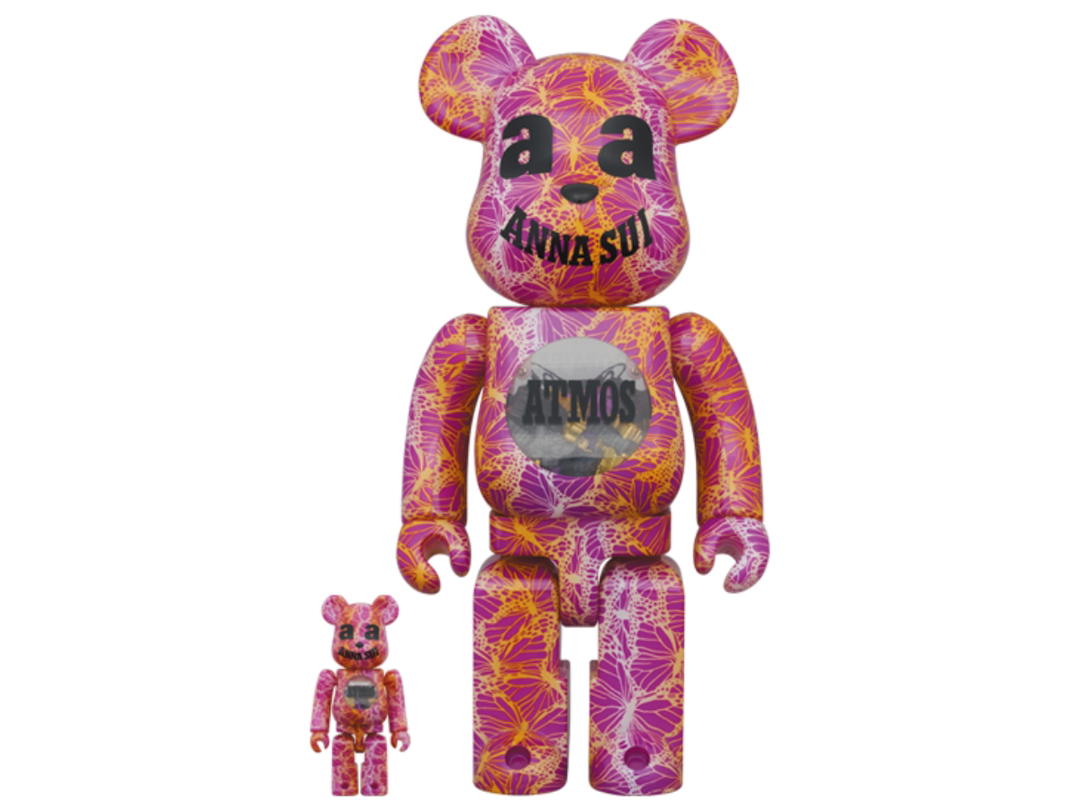 Medicom Toy BE@RBRICK Atmos × Anna Sui 100％ + 400％