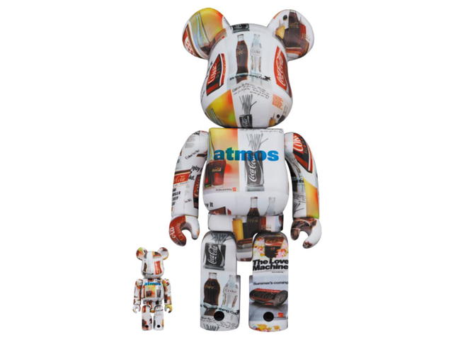Medicom Toy BE@RBRICK atmos × Coca-Cola TYPE-5 100% & 400% - view 1