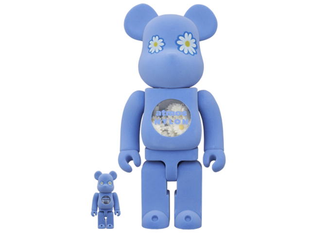 Medicom Toy BE@RBRICK atmos x NYLON JAPAN TYPE-2 100％ & 400％ - view 1