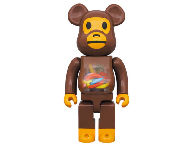 Medicom Toy BE@RBRICK Baby MILO(R) And Banana 100％ + 400％ - view 2