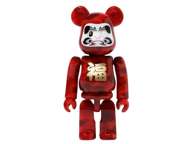Medicom Toy BE@RBRICK BAPE®️ Maneki Neko & Daruma 2PACK 100% - view 3