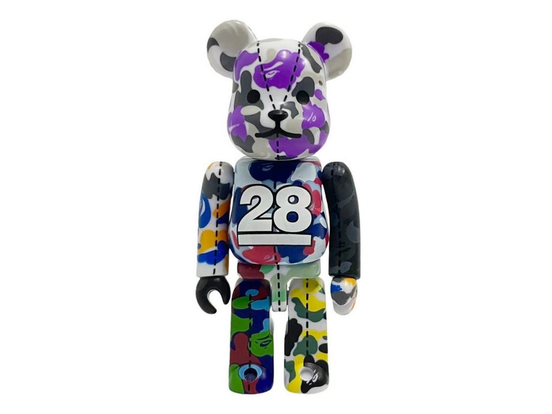 Medicom Toy BE@RBRICK BAPE 28th Anniversary Camo #1 Secret 100%