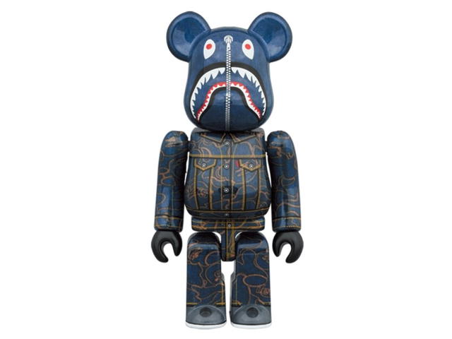 Medicom Toy BE@RBRICK BAPE(R) × Levi's(R) 400% + 100% - view 2