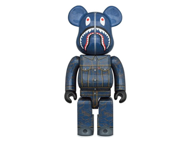 Medicom Toy BE@RBRICK BAPE(R) × Levi's(R) 400% + 100% - view 3